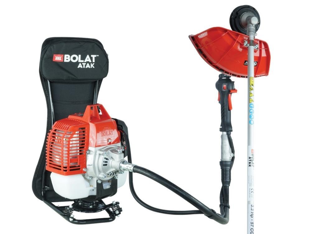 Bolat Atak BS-570 Motorlu Sırt Tırpan – 3.3 HP Profesyonel Güç | Tarım Park