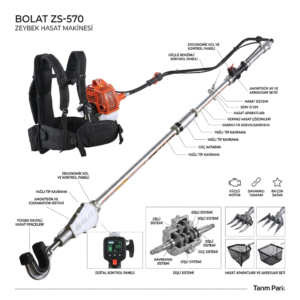 bolat zs 570 zeybek zeytin hasat makinesi – profesyonel ve hızlı hasat | tarım park