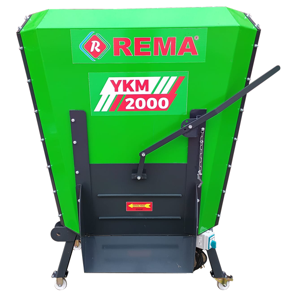 YKM 2000 Yem Karıştırma Makinesi Elektrikli Tek Motor 380 V