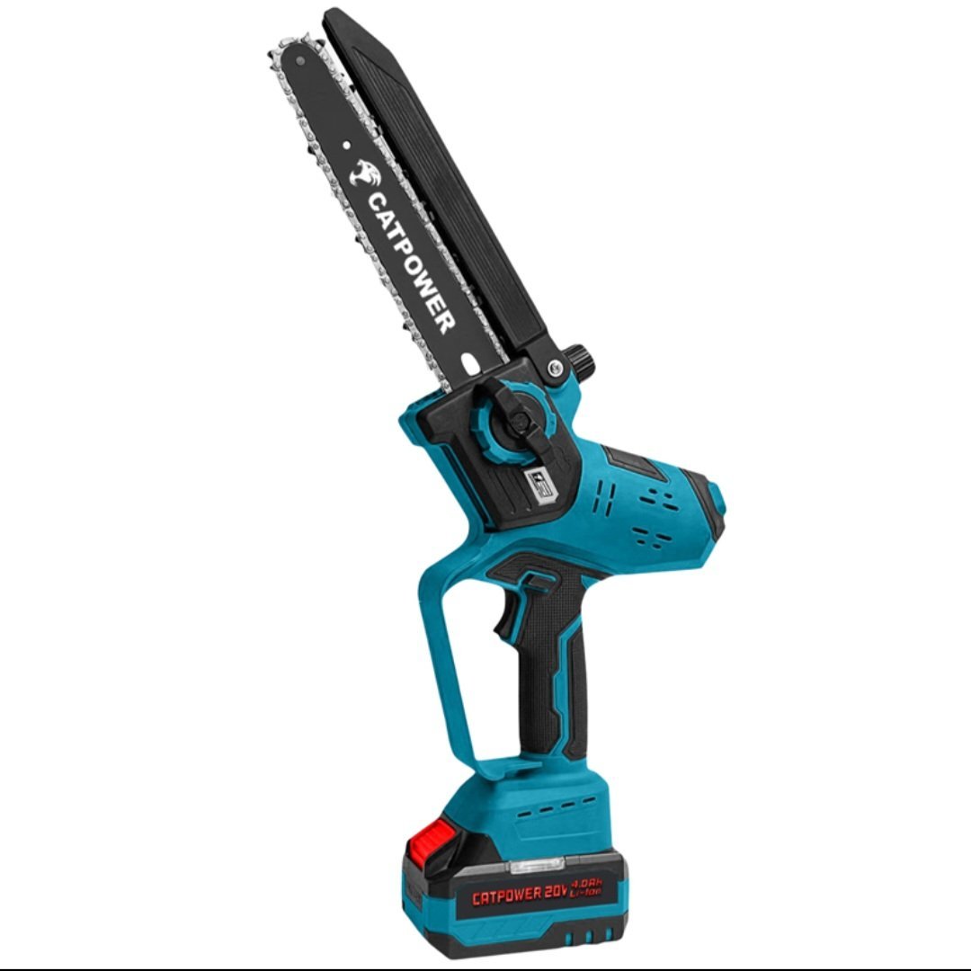 CATPOWER CAT1530 KÖMÜRSÜZ AKÜLÜ ZİNCİRLİ TESTERE 20V 4.0Ah Li-İon 20CM